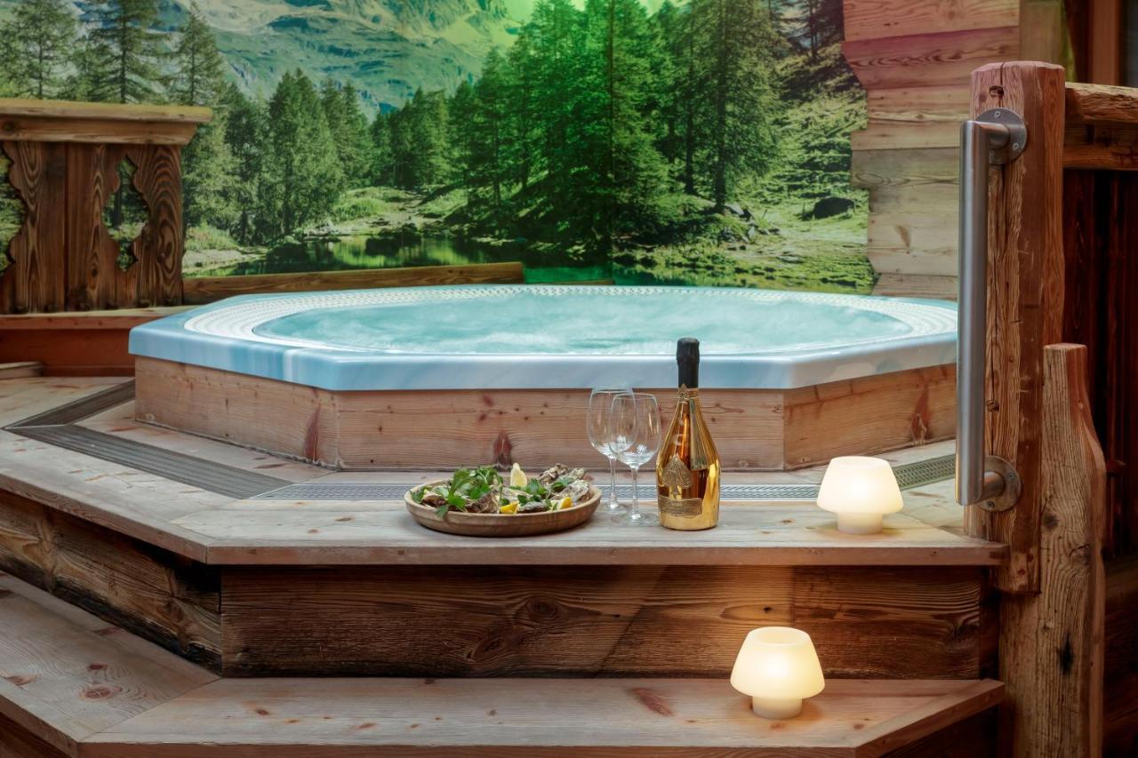 Chalet Matterhorn Francois - Central Ski Chalet With Spa And Breakfast, 100Mt Lift Breuil-Cervinia Eksteriør bilde